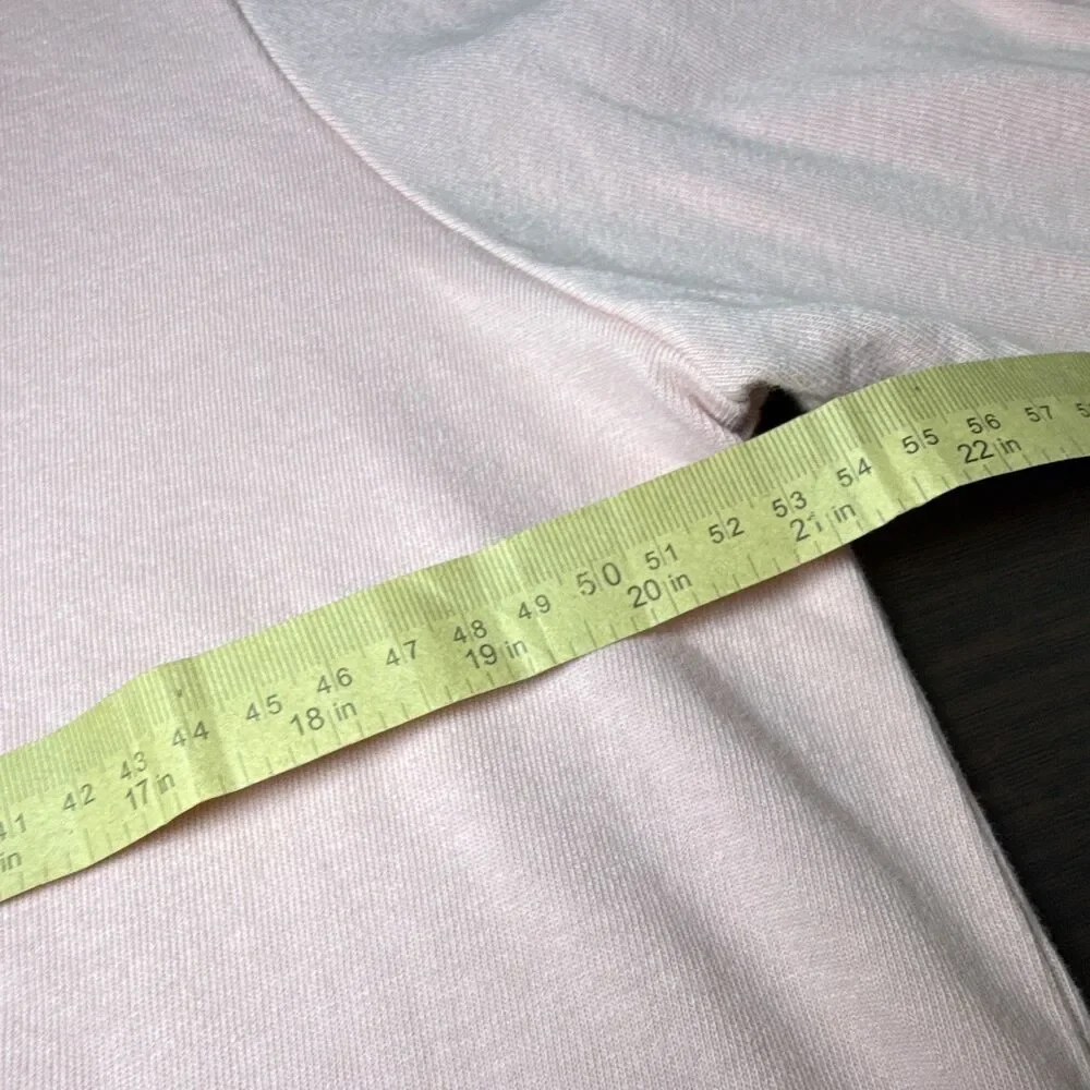 J.Crew Re-imagined Men’s XL Pink Long Sleeve Crew Neck Pocket Jersey Tee